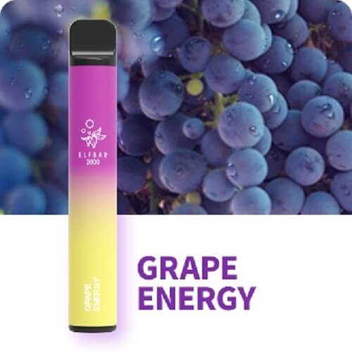 Grape Energy 2000 by Elf Bar
