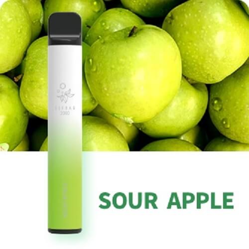 Sour Apple 2000 by Elf Bar